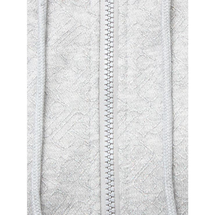 GG chain glitter print shortパーカー | GYDA | 詳細画像30 