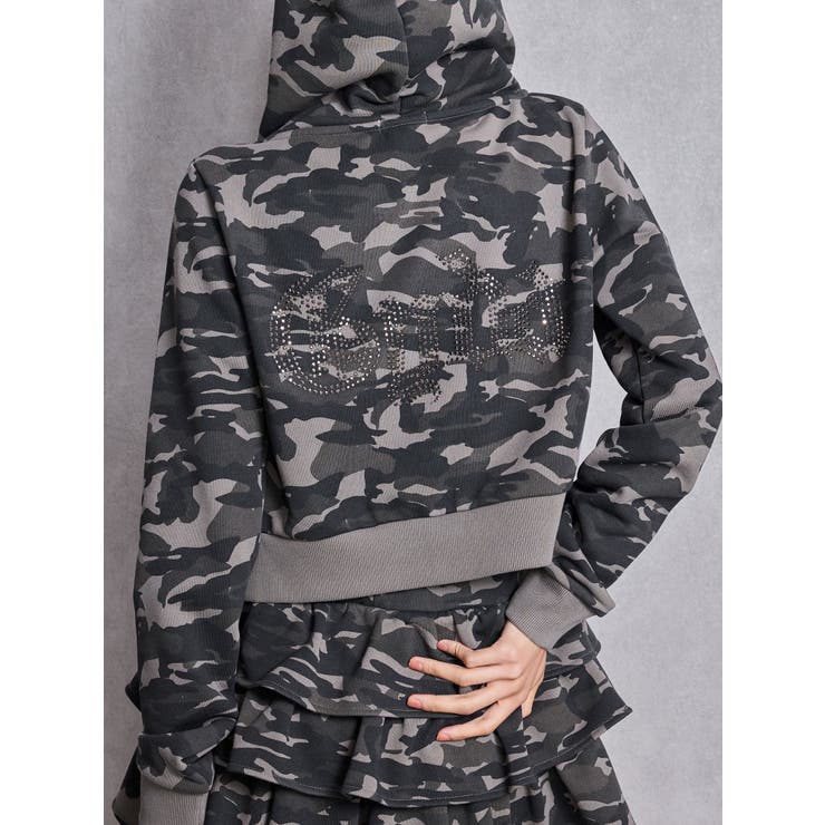 NEW GYDA Shortラメパーカー | GYDA | 詳細画像1 