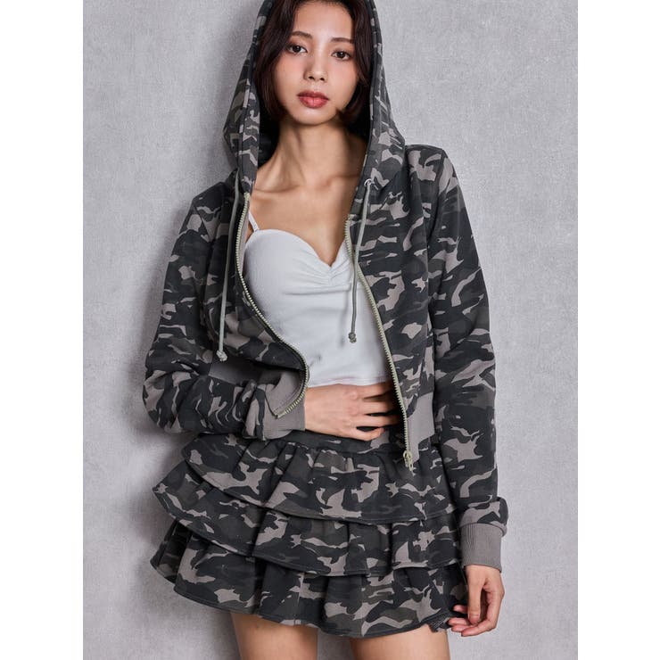 NEW GYDA Shortラメパーカー | GYDA | 詳細画像4 