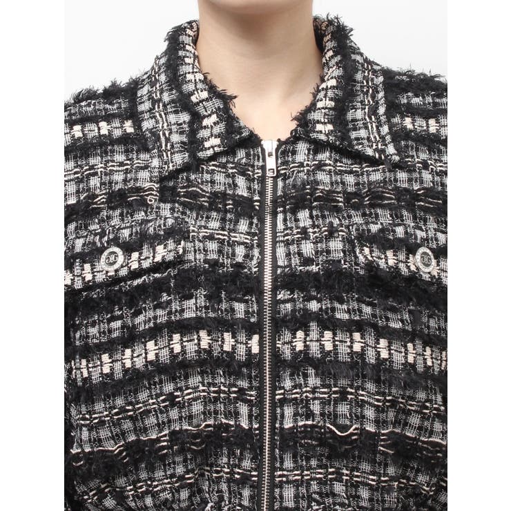 Symmetry GYDAラメツイードジャケット | GYDA | 詳細画像20 