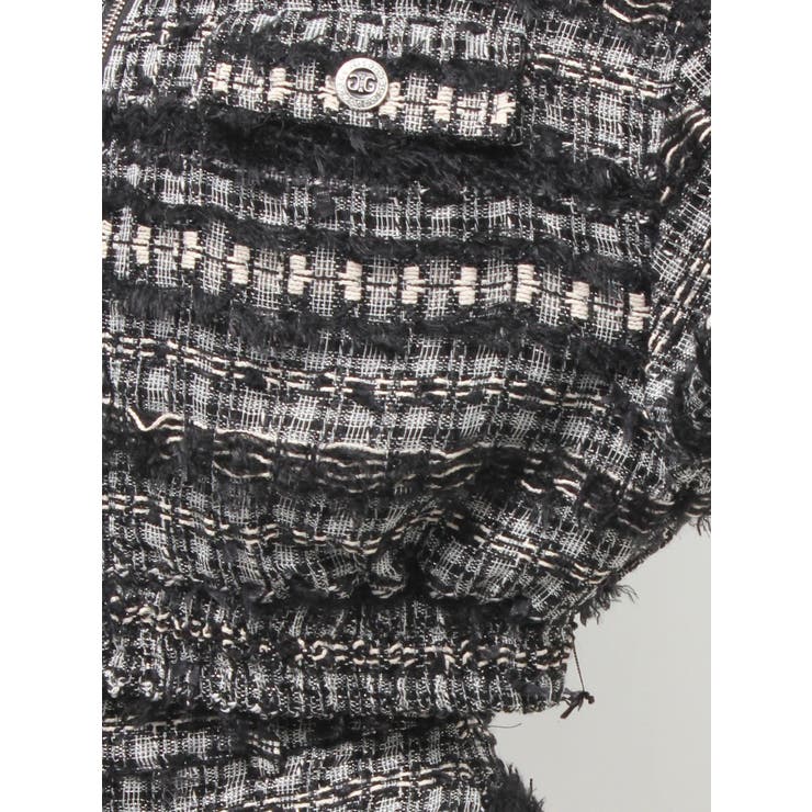 Symmetry GYDAラメツイードジャケット | GYDA | 詳細画像24 