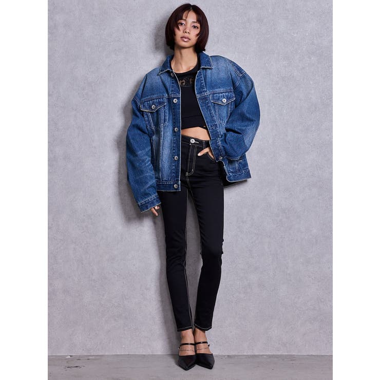 Symmetry GYDA bijou BIGデニムGジャン | GYDA | 詳細画像10 