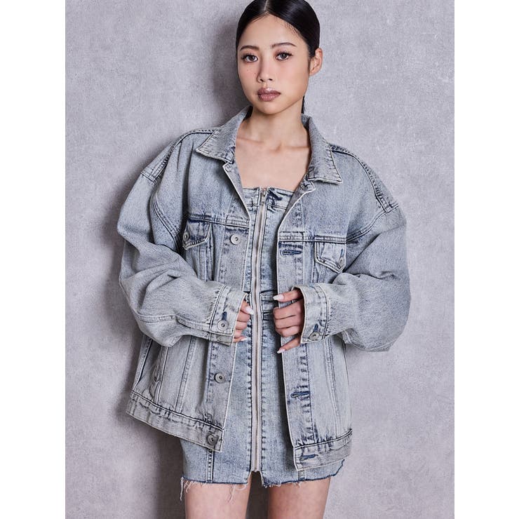 Symmetry GYDA bijou BIGデニムGジャン | GYDA | 詳細画像3 