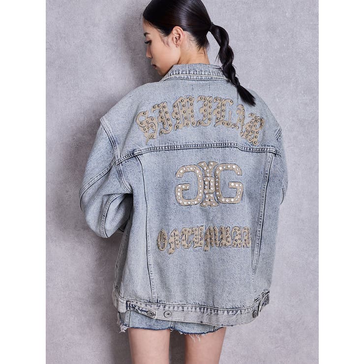 Symmetry GYDA bijou BIGデニムGジャン | GYDA | 詳細画像4 