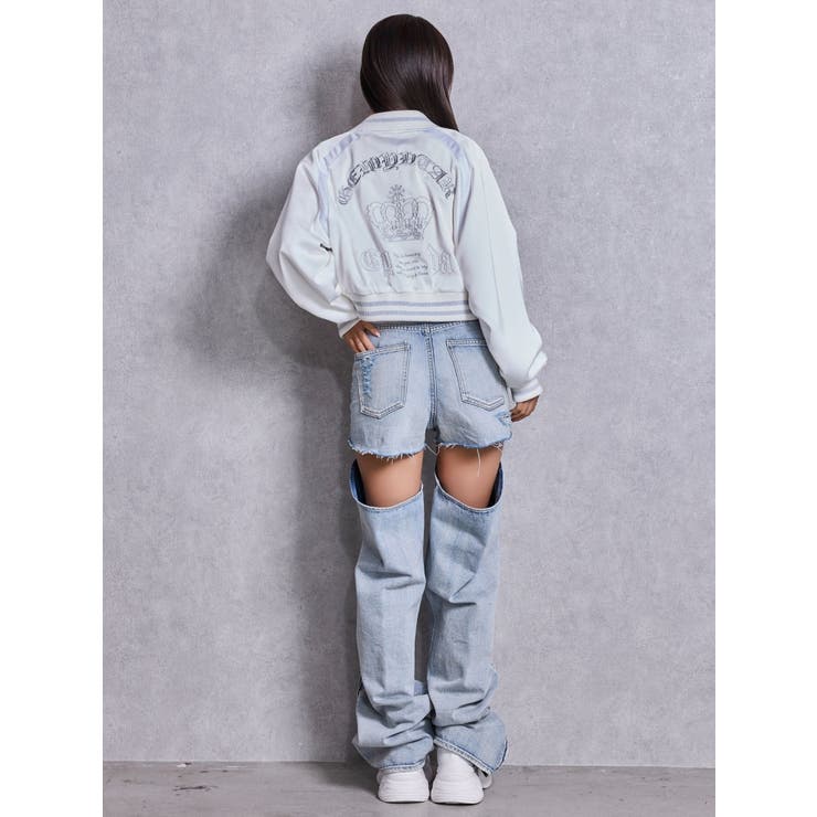 BACK GYDA logo Shortブルゾン | GYDA | 詳細画像10 