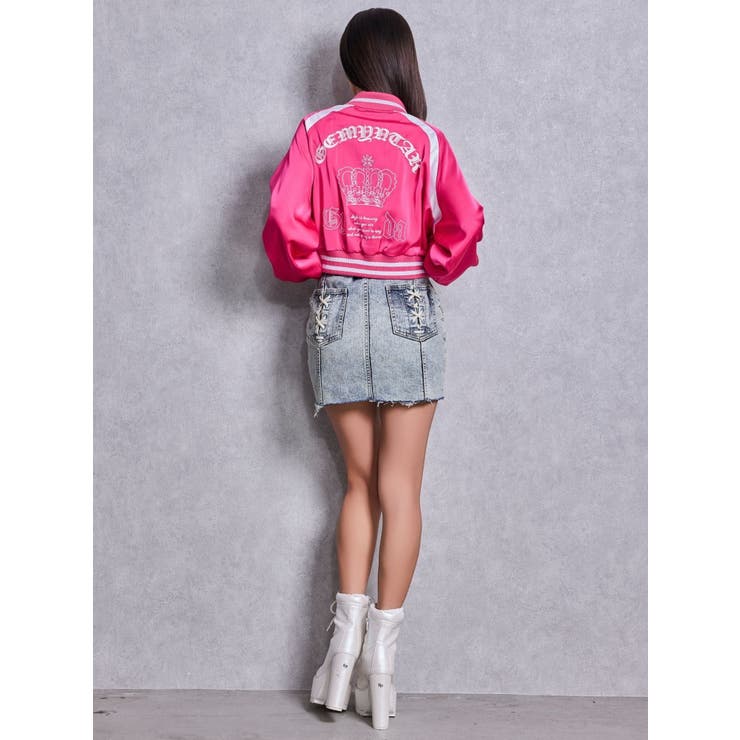 BACK GYDA logo Shortブルゾン | GYDA | 詳細画像17 