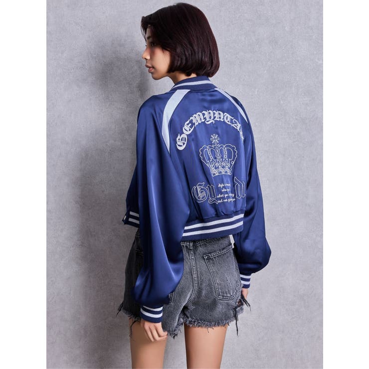 BACK GYDA logo Shortブルゾン | GYDA | 詳細画像4 