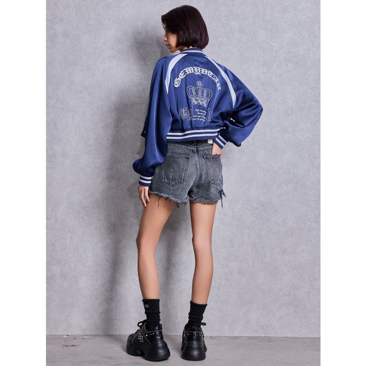 BACK GYDA logo Shortブルゾン | GYDA | 詳細画像6 