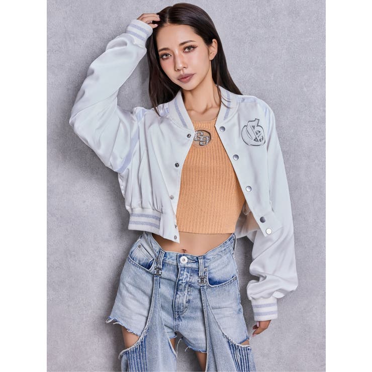 BACK GYDA logo Shortブルゾン | GYDA | 詳細画像7 