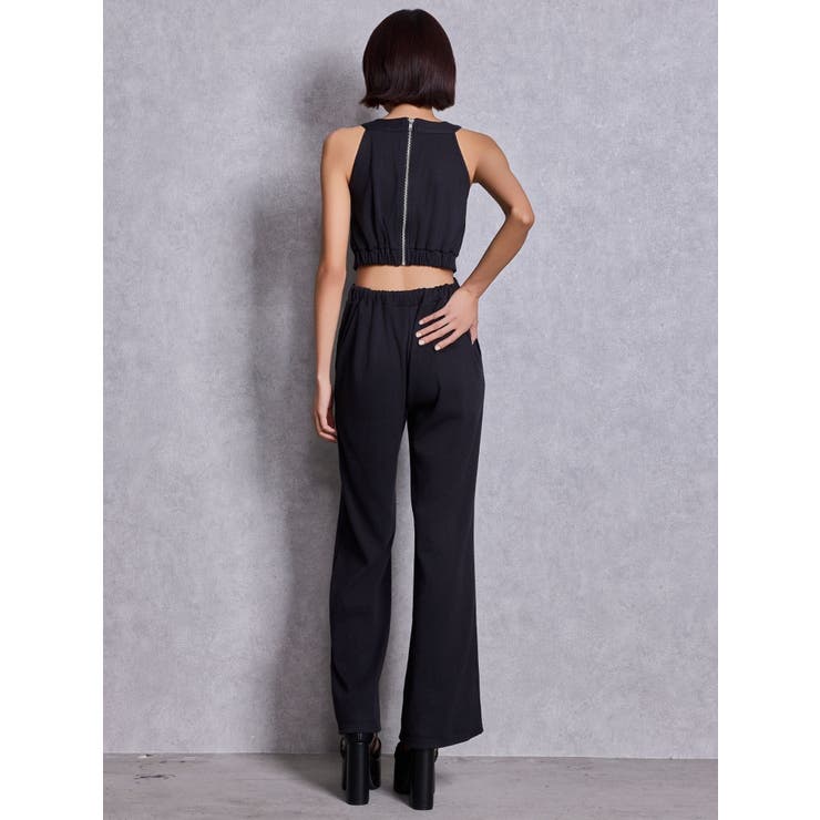 バックZIPテレコロンパース | GYDA | 詳細画像6 