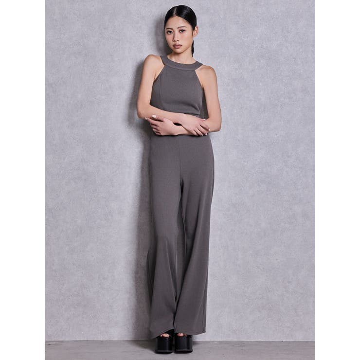 バックZIPテレコロンパース | GYDA | 詳細画像7 