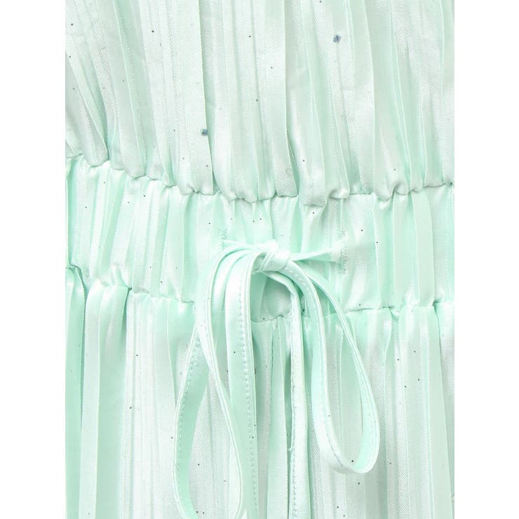 SPARKLEサテンプリーツロンパース | GYDA | 詳細画像24 