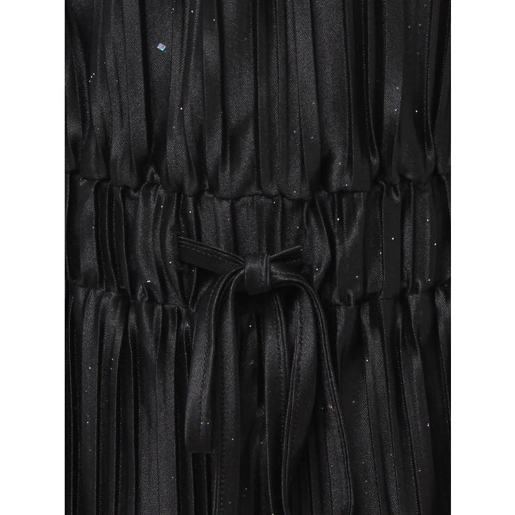 SPARKLEサテンプリーツロンパース | GYDA | 詳細画像26 