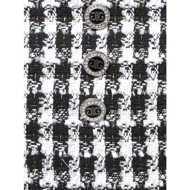 Symmetry GYDAラメツイードワンピース | GYDA | 詳細画像22 