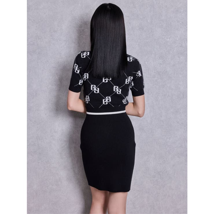 GG FRONT OPENニットワンピース | GYDA | 詳細画像3 