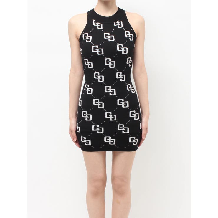 GG glitter quiltingアメスリニットワンピース | GYDA | 詳細画像10 