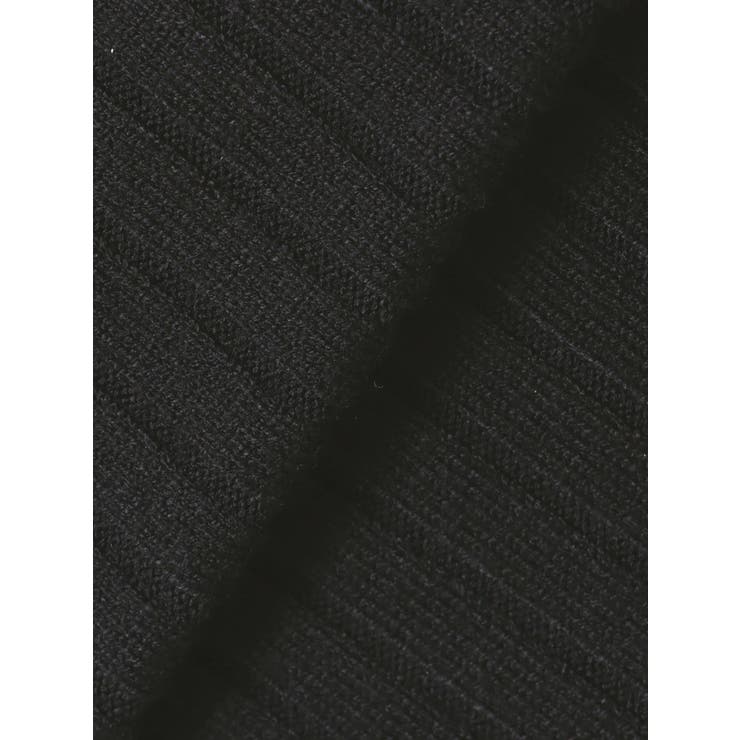 バックオープンジップスリットリブニットロングワンピース | GYDA | 詳細画像20 