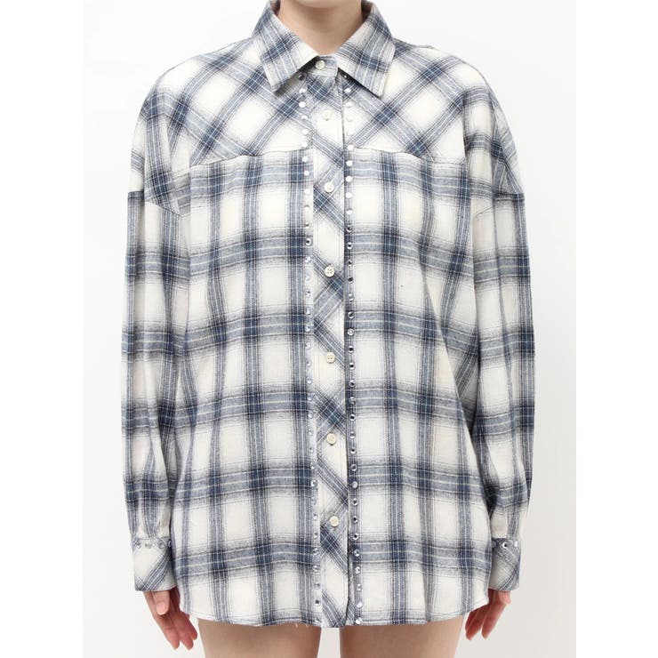 bijouチェックシャツ | GYDA | 詳細画像20 