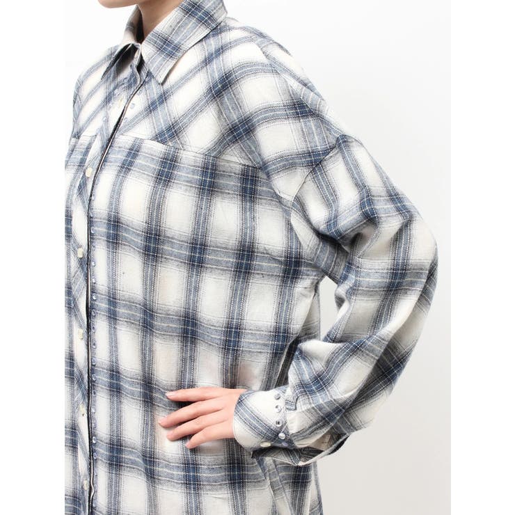 bijouチェックシャツ | GYDA | 詳細画像24 