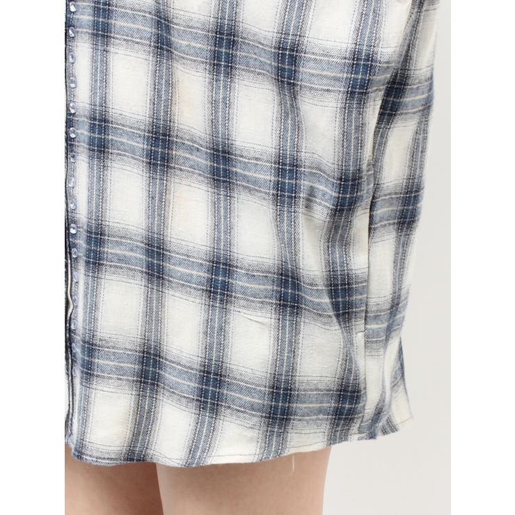 bijouチェックシャツ | GYDA | 詳細画像26 