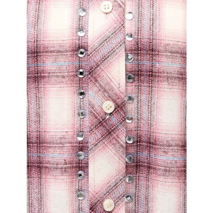 bijouチェックシャツ | GYDA | 詳細画像29 