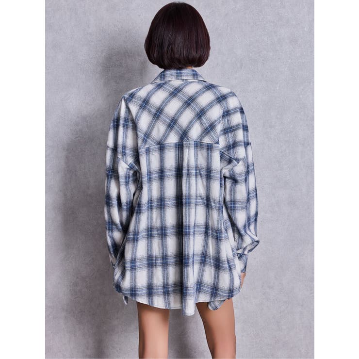 bijouチェックシャツ | GYDA | 詳細画像3 