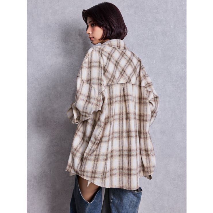 bijouチェックシャツ | GYDA | 詳細画像7 