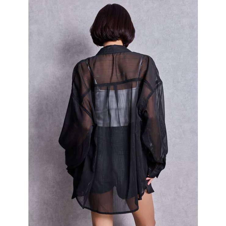 オーバーラメシアーシャツ | GYDA | 詳細画像13 