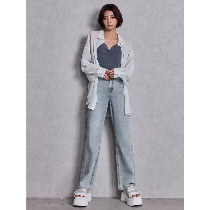 オーバーラメシアーシャツ | GYDA | 詳細画像19 