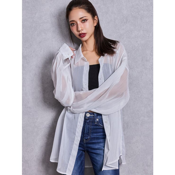 オーバーラメシアーシャツ | GYDA | 詳細画像2 