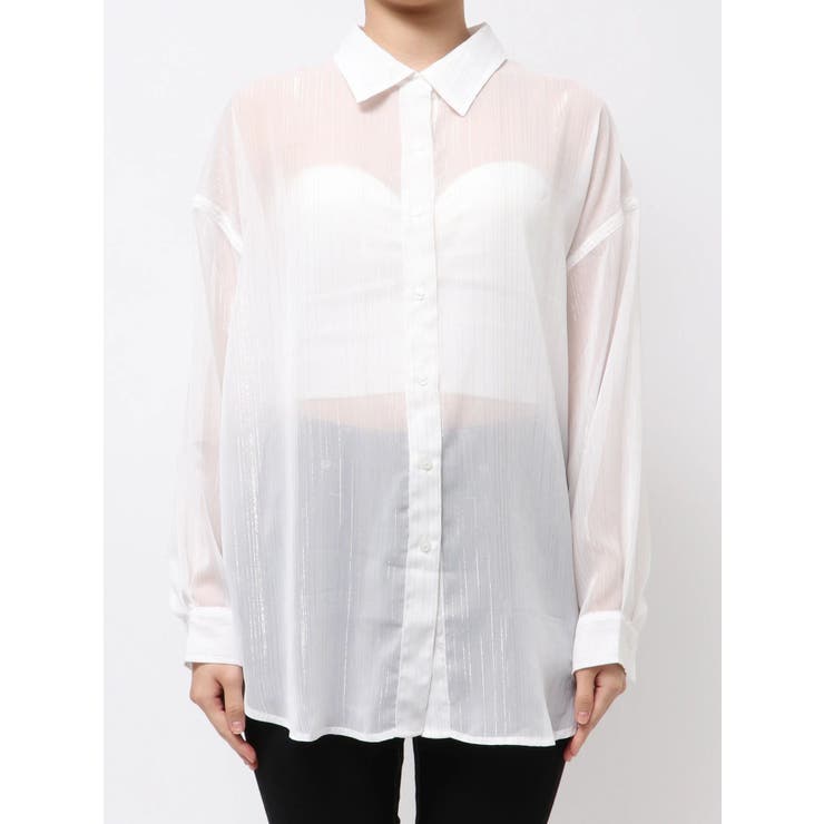 オーバーラメシアーシャツ | GYDA | 詳細画像21 