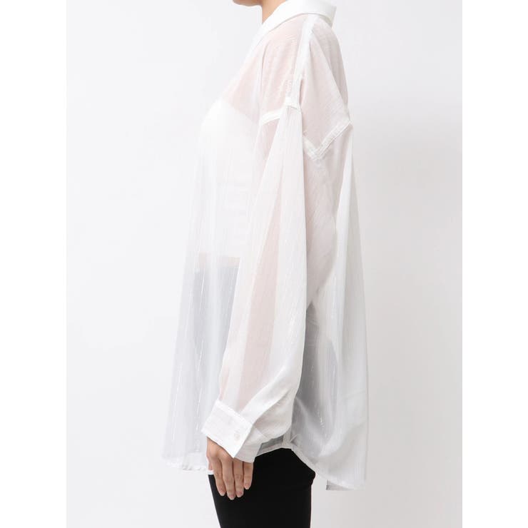 オーバーラメシアーシャツ | GYDA | 詳細画像22 