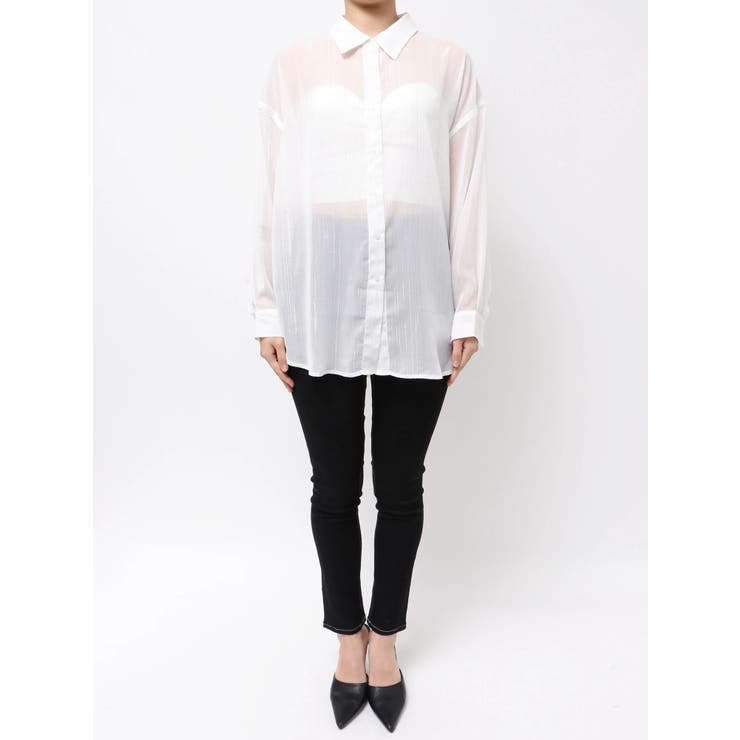 オーバーラメシアーシャツ | GYDA | 詳細画像28 