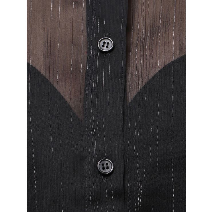 SHEERラメショートシャツ | GYDA | 詳細画像27 