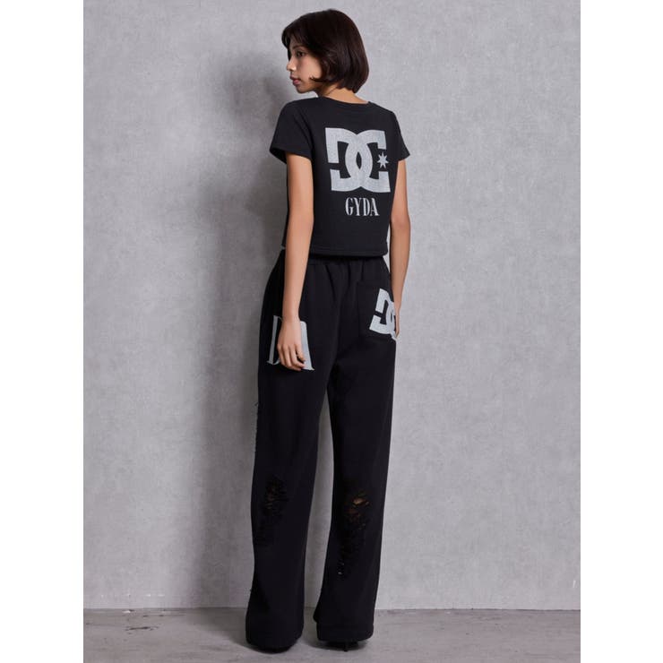 GYDA×DC ダメージSPARKLE LOGOスウェットパンツ | GYDA | 詳細画像12 