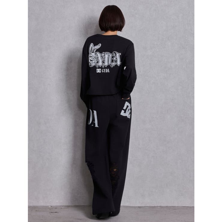 GYDA×DC ダメージSPARKLE LOGOスウェットパンツ | GYDA | 詳細画像16 