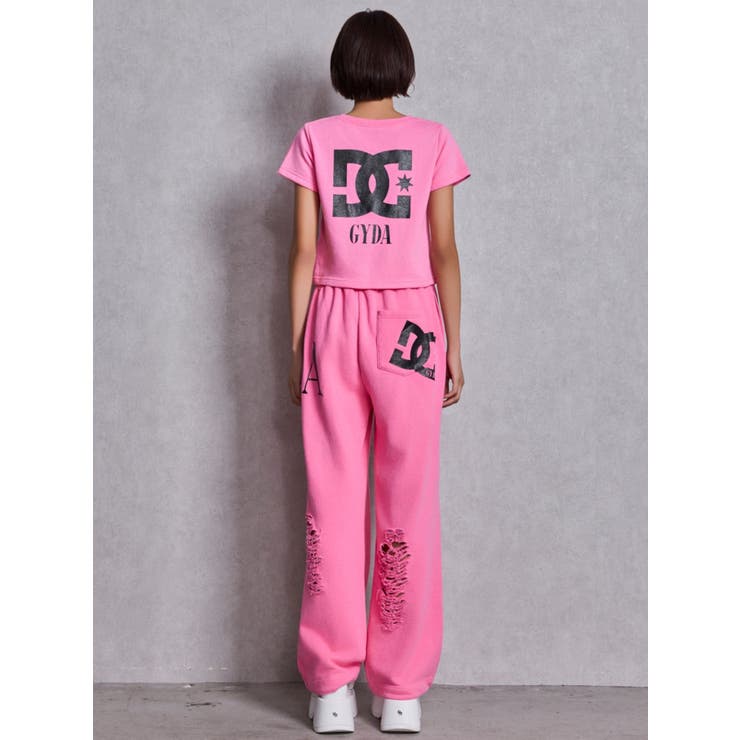 GYDA×DC ダメージSPARKLE LOGOスウェットパンツ | GYDA | 詳細画像21 