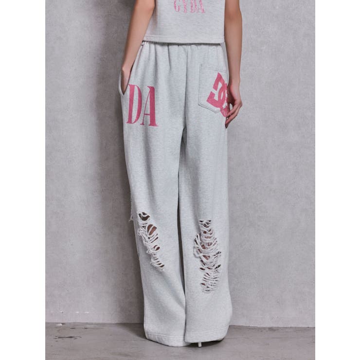 GYDA×DC ダメージSPARKLE LOGOスウェットパンツ | GYDA | 詳細画像23 