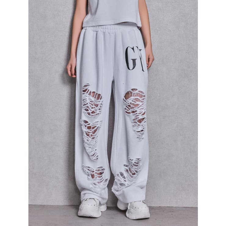 GYDA×DC ダメージSPARKLE LOGOスウェットパンツ | GYDA | 詳細画像24 