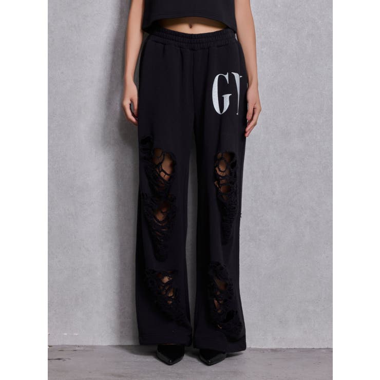 GYDA×DC ダメージSPARKLE LOGOスウェットパンツ | GYDA | 詳細画像27 