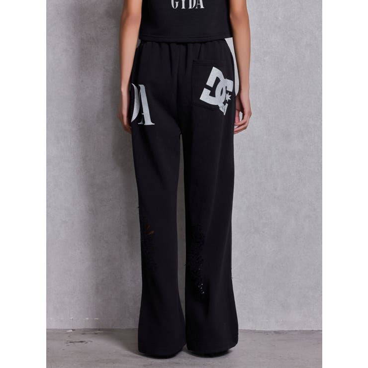 GYDA×DC ダメージSPARKLE LOGOスウェットパンツ | GYDA | 詳細画像29 