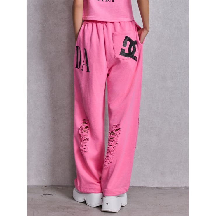 GYDA×DC ダメージSPARKLE LOGOスウェットパンツ | GYDA | 詳細画像32 