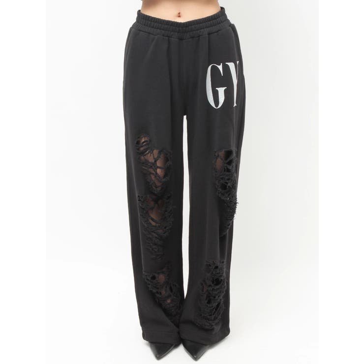 GYDA×DC ダメージSPARKLE LOGOスウェットパンツ | GYDA | 詳細画像33 