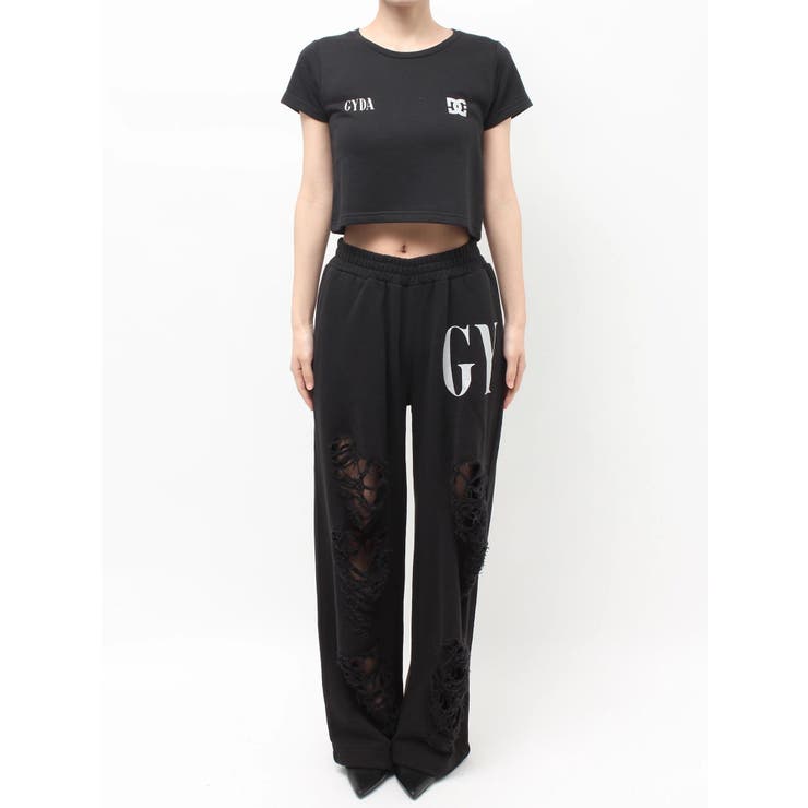 GYDA×DC ダメージSPARKLE LOGOスウェットパンツ | GYDA | 詳細画像41 