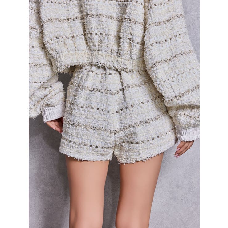 Symmetry GYDAラメツイードショートパンツ | GYDA | 詳細画像29 