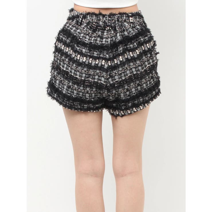 Symmetry GYDAラメツイードショートパンツ | GYDA | 詳細画像34 