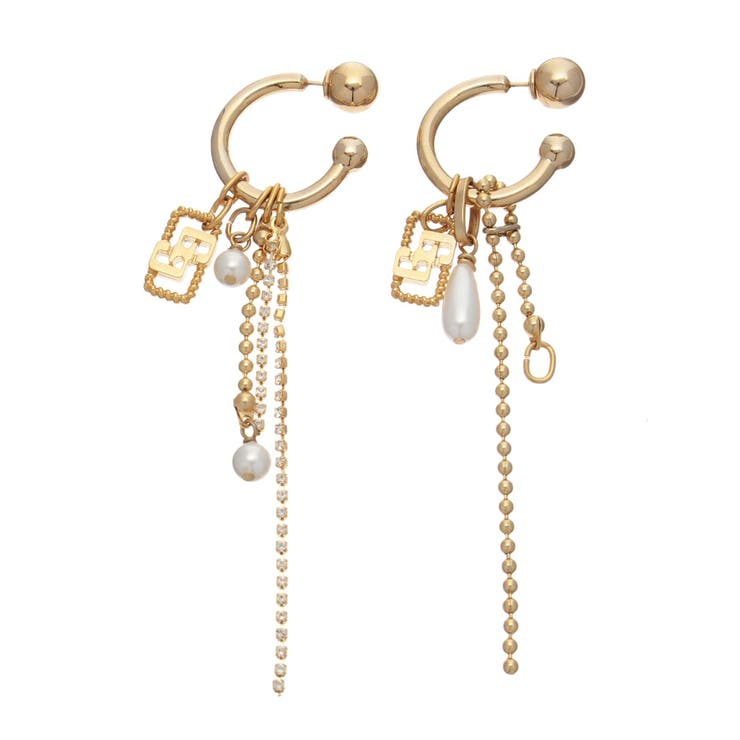 JEYSUS Imitation pearl GGフープピアス | GYDA | 詳細画像12 