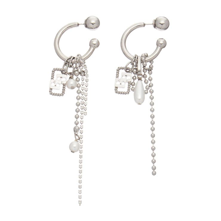 JEYSUS Imitation pearl GGフープピアス | GYDA | 詳細画像13 