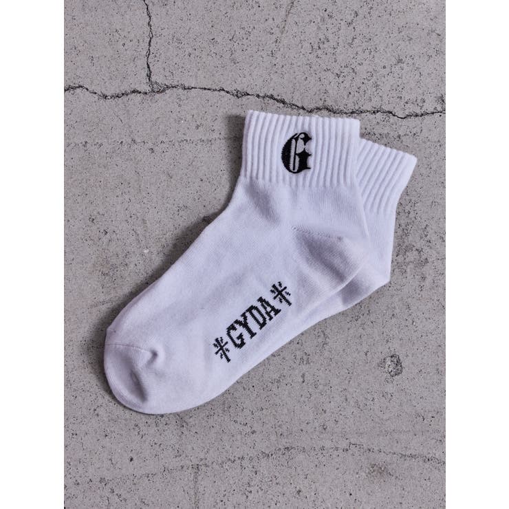 オフホワイト | ONE G POINTショートSOX | GYDA