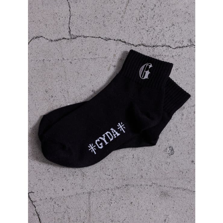 ブラック | ONE G POINTショートSOX | GYDA